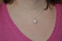 Collier Shamballa arc en ciel 14 mm
