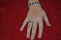 Ensemble bague/bracelet N&B